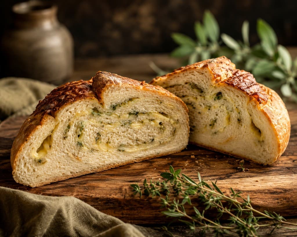 Herb & Cheese Swirl
